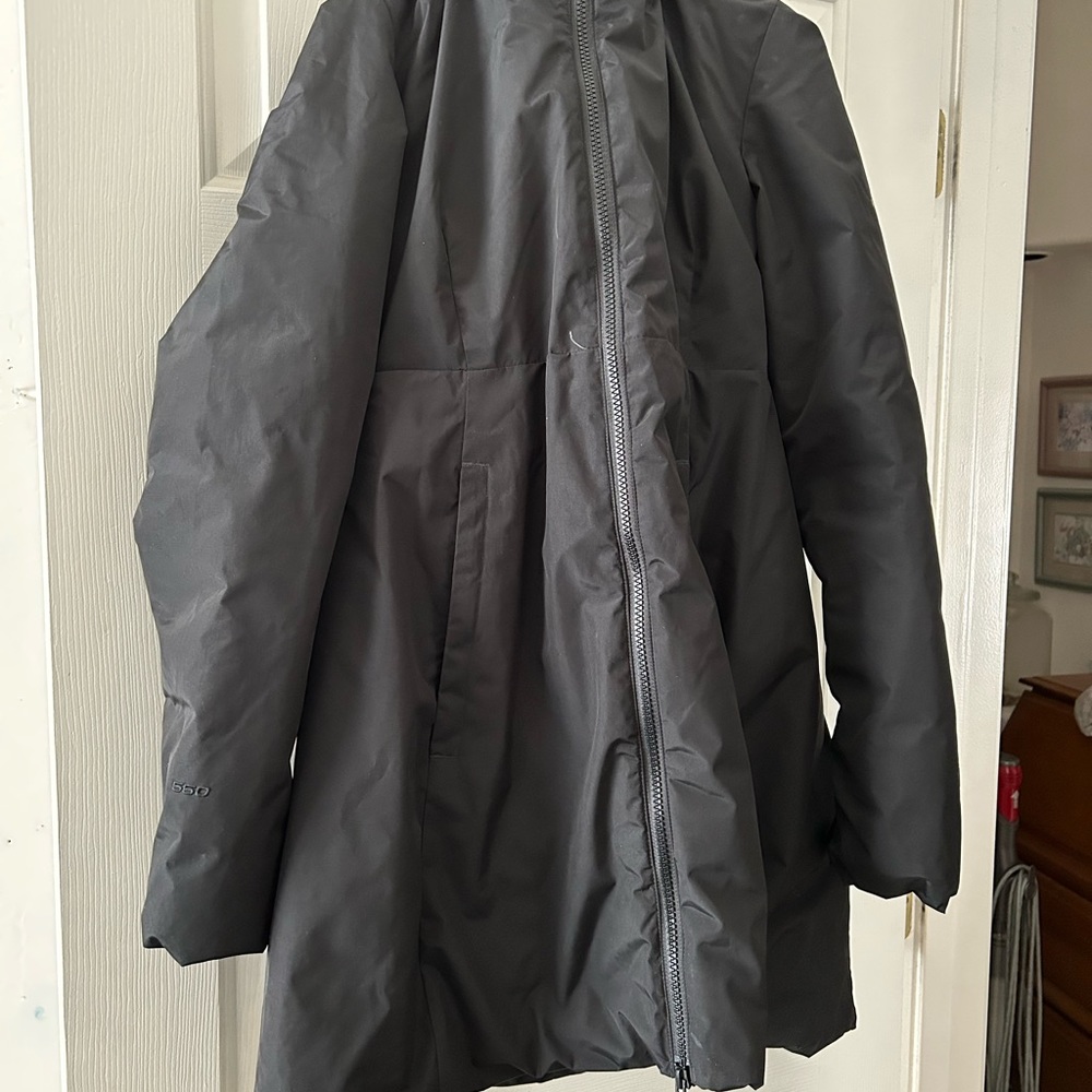 The north face parka xs black